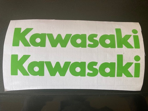 Adesivo decalcomania kawasaki - adesivo,
