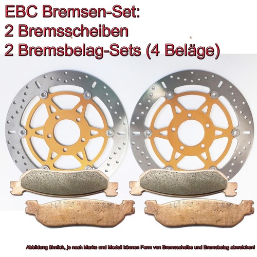 Set freni ebc md4012x - freni, 2x