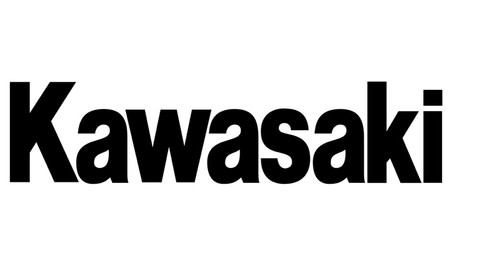 Kawasaki vinyl sticker - 4x,